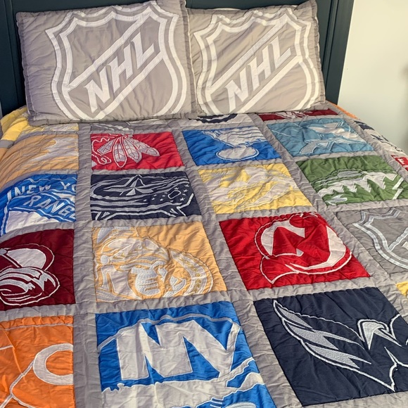 Pottery Barn Teen Bedding Pottery Barn Teen Nhl Quilt And Pillow